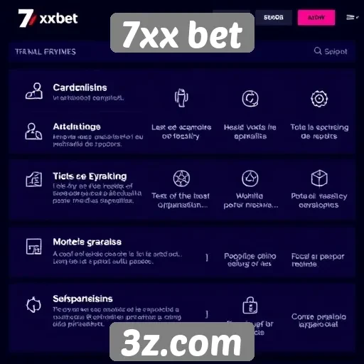 Recursos e funcionalidades da plataforma 7xx bet